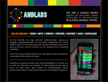 Tablet Screenshot of andlabs.com